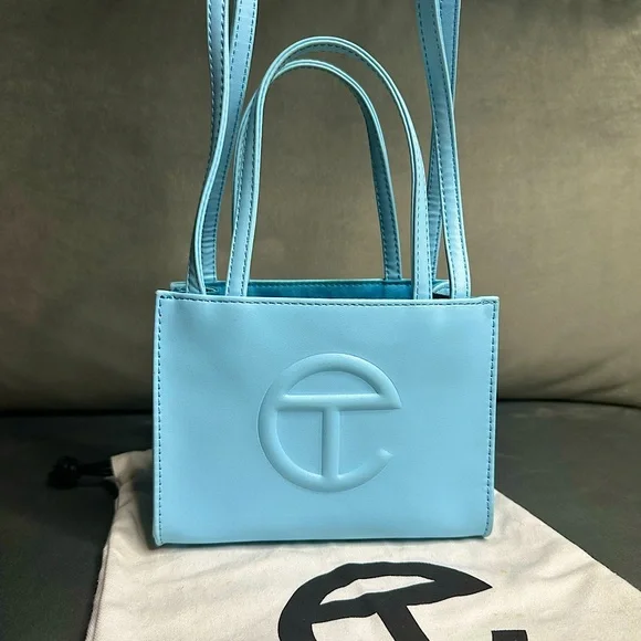 Pool Blue Telfar Bag Small Mini with Dustbag - Picture 2 of 4